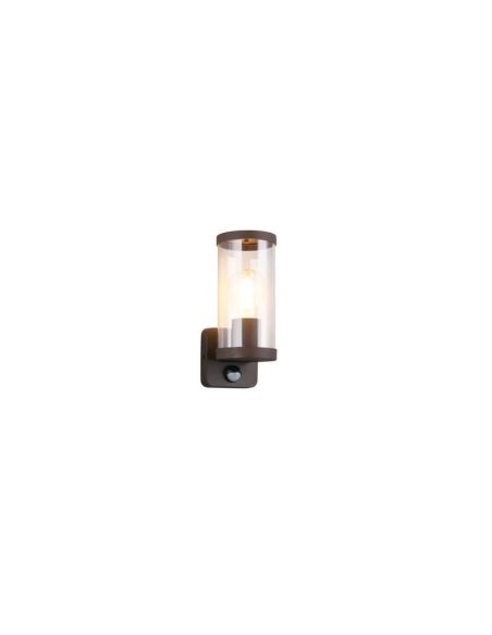 Aplique de pared Exterior BONITO Sensor Movimiento IP44 Óxido | LeonLeds