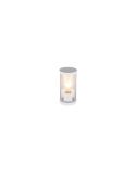 Aplique Exterior Pared BONITO Blanco Detector de Movimiento IP44 | LeonLeds