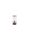 Aplique pared Exterior BONITO Bombilla IP44 Acabado Óxido | LeonLeds