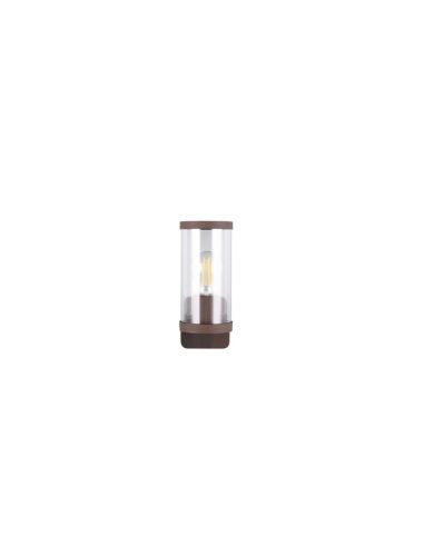 Aplique pared Exterior BONITO Bombilla IP44 Acabado Óxido | LeonLeds