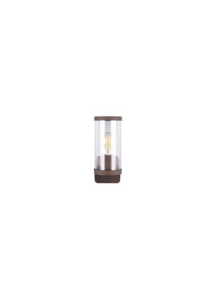 Aplique pared Exterior BONITO Bombilla IP44 Acabado Óxido | LeonLeds