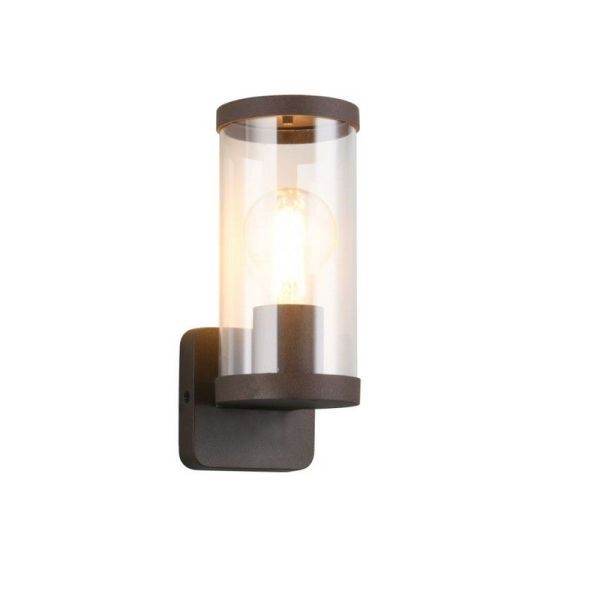 Arandela exterior BONITO Bulb IP44 Oxide Finish | LeonLeds