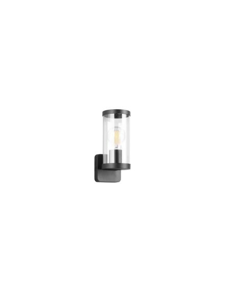 Aplique pared Exterior BONITO Negro IP44 | LeonLeds