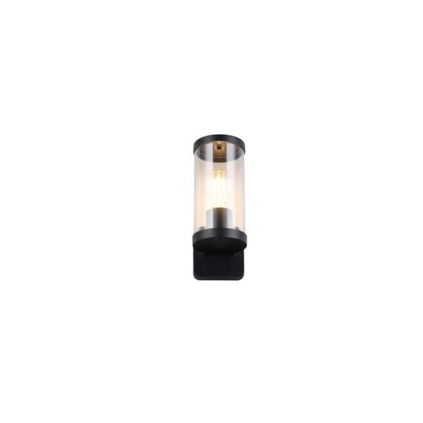 Aplique pared Exterior BONITO Negro IP44 | LeonLeds