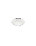 Plafón Exterior CAMARO Color Blanco Ø26cm para Techo o Pared | LeonLeds