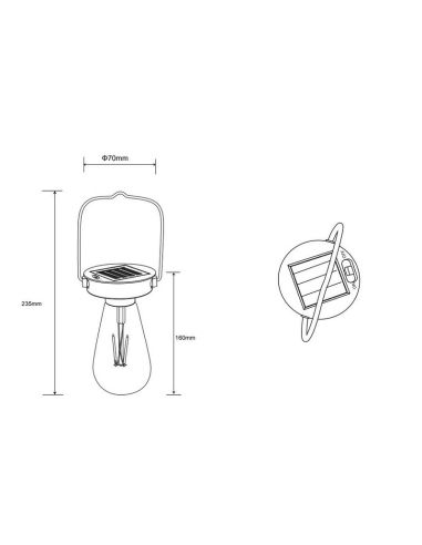 Pack 3 Luces Solares LED CAMPUS Sensor Movimiento y Batería Recargable | LeonLeds