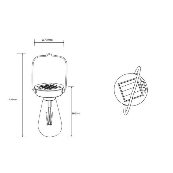 Pack 3 Luces Solares LED CAMPUS Sensor Movimiento y Batería Recargable | LeonLeds