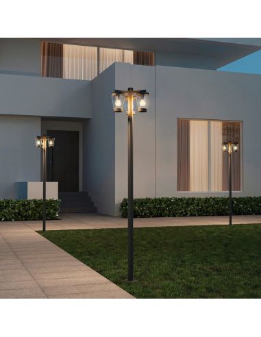 Klassische Außenlaterne 3 Lichter...