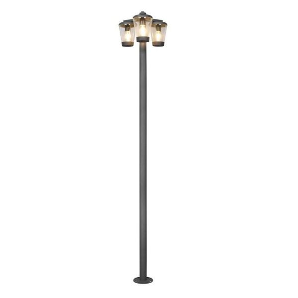 Farola para Exterior Clásica 3 Luces CAVADO ?220cm IP44 | LeonLeds