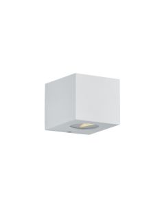 CORDOBA Applique LED Carrée Extérieure Décorative et Fonctionnelle IP44 Blanc | LéonLeds