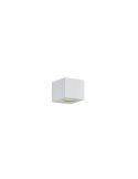 Aplique LED Cuadrado CORDOBA Exterior Decorativo y Funcional IP44 Blanco | LeonLeds