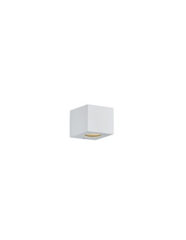 CORDOBA Applique LED Carrée Extérieure Décorative et Fonctionnelle IP44 Blanc | LéonLeds