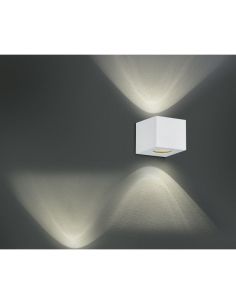 Aplique LED Cuadrado CORDOBA Exterior Decorativo y Funcional Negro | LeonLeds 2