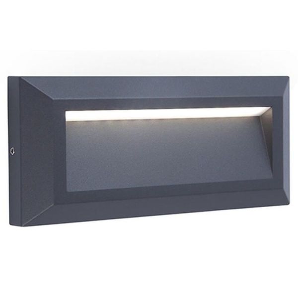 HELENA arandela embutida com downlight para exterior