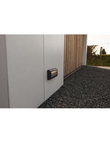 Aplique de pared con downligth empotrable HELENA para exterior