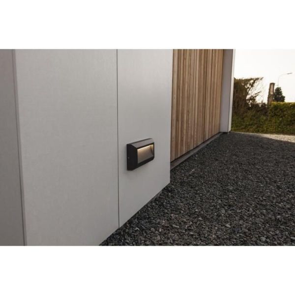 Aplique de pared con downligth empotrable HELENA para exterior