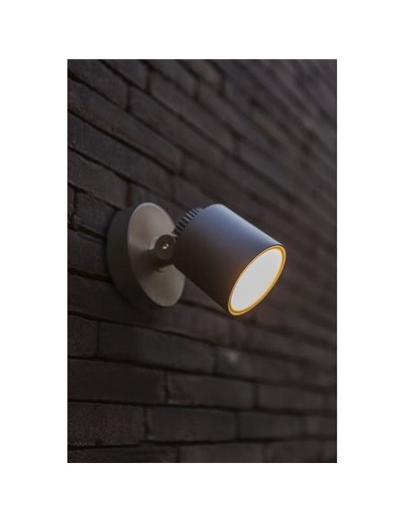 Arandela LED para exterior EXPLORER 300K antracite 5,9W IP54
