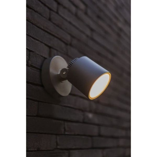 Aplique exterior de pared LED EXPLORER 300K antracita 5,9W IP54