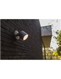 Aplique exterior de pared LED EXPLORER 300K antracita 5,9W IP54