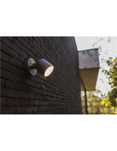 Arandela LED para exterior EXPLORER 300K antracite 5,9W IP54