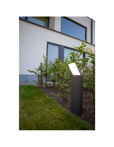 Columna de exterior LED PANO con interruptor de color ajustable integrado 3000K-5000K