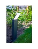 Columna de exterior LED PANO con interruptor de color ajustable integrado 3000K-5000K