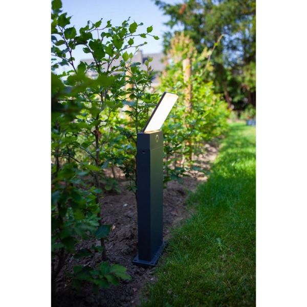 Colonne extérieure LED PANO avec interrupteur de couleur réglable intégré 3000K-5000K