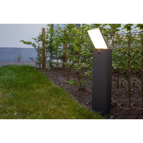Columna de exterior LED PANO con interruptor de color ajustable integrado 3000K-5000K