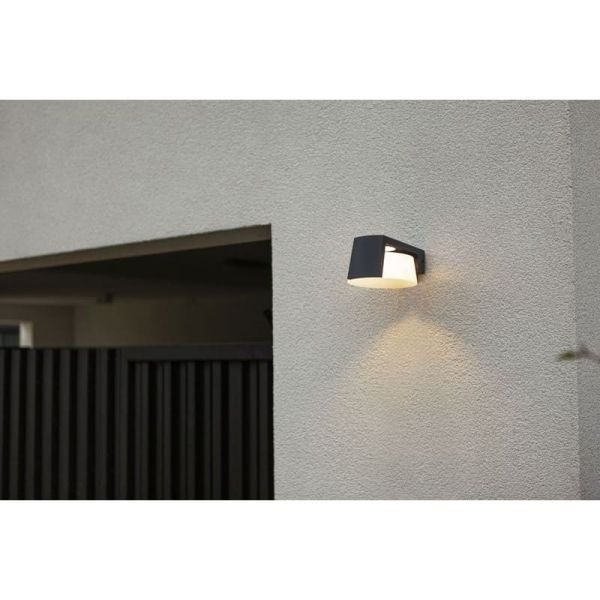 Aplique LED de pared Exterior MOON redondo con potente haz de luz 1500Lm