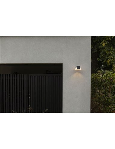 Aplique LED de pared Exterior MOON redondo con potente haz de luz 1500Lm