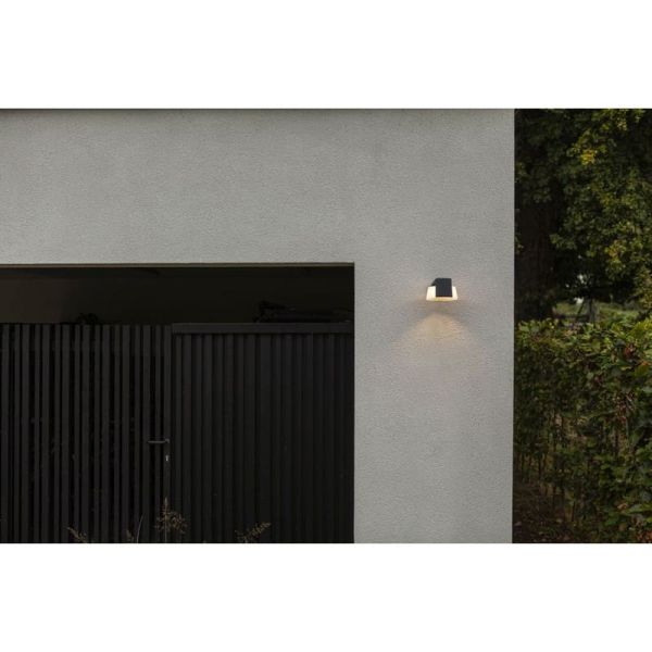 Applique d'extérieur LED ronde MOON avec faisceau lumineux puissant de 1500Lm