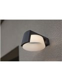 Aplique LED de pared Exterior MOON redondo con potente haz de luz 1500Lm
