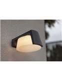 Aplique LED de pared Exterior MOON redondo con potente haz de luz 1500Lm