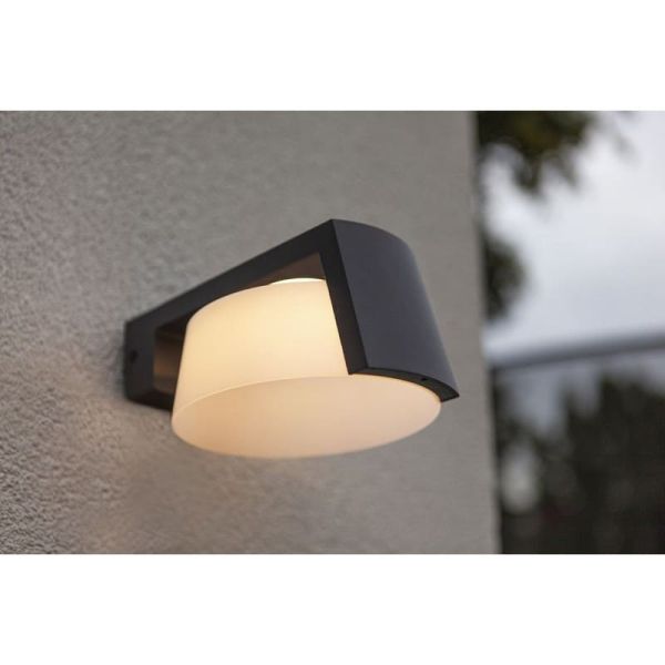 Aplique LED de pared Exterior MOON redondo con potente haz de luz 1500Lm