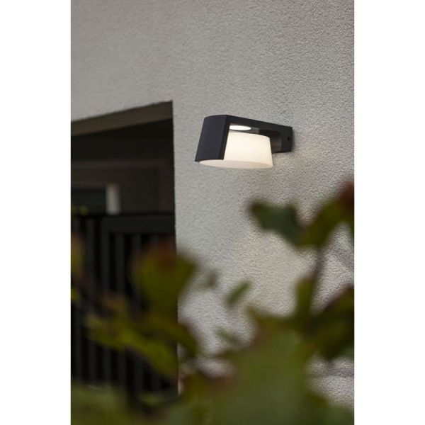 Aplique LED de pared Exterior MOON redondo con potente haz de luz 1500Lm