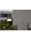 Aplique LED de pared Exterior MOON redondo con potente haz de luz 1500Lm