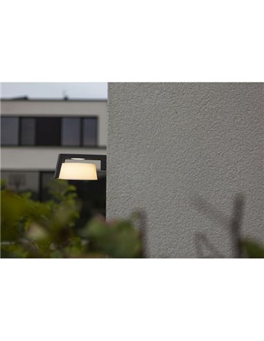 Aplique LED de pared Exterior MOON redondo con potente haz de luz 1500Lm