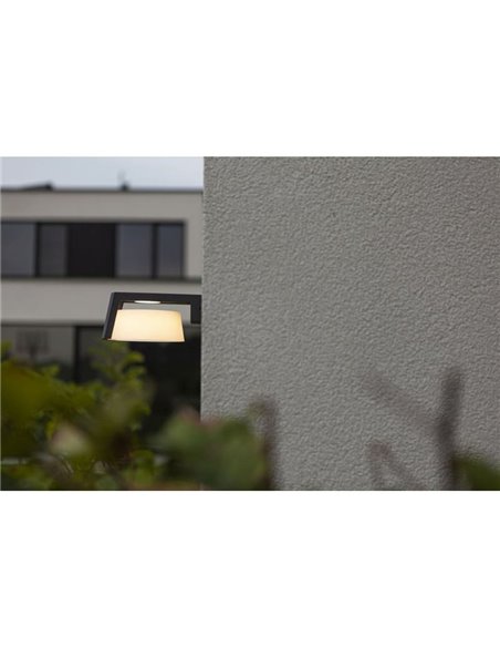 Aplique LED de pared Exterior MOON redondo con potente haz de luz 1500Lm