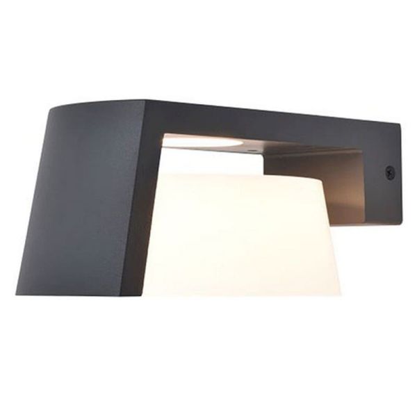 Aplique LED de pared Exterior MOON redondo con potente haz de luz 1500Lm