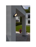 Aplique de pared redondo POLO para exterior LED antracita 15W 3000K