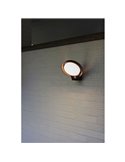Aplique de pared LED redondo POLO con sensor de movimiento para exterior antracita 15W 3000K