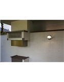 Aplique de pared LED redondo POLO con sensor de movimiento para exterior antracita 15W 3000K
