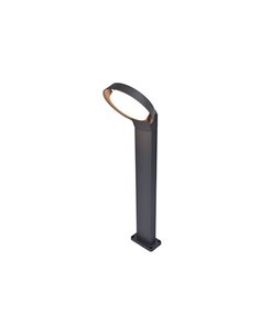 Farol LED exterior redondo POLO 15W 3000K em antracite 1540Lm 15W 3000K