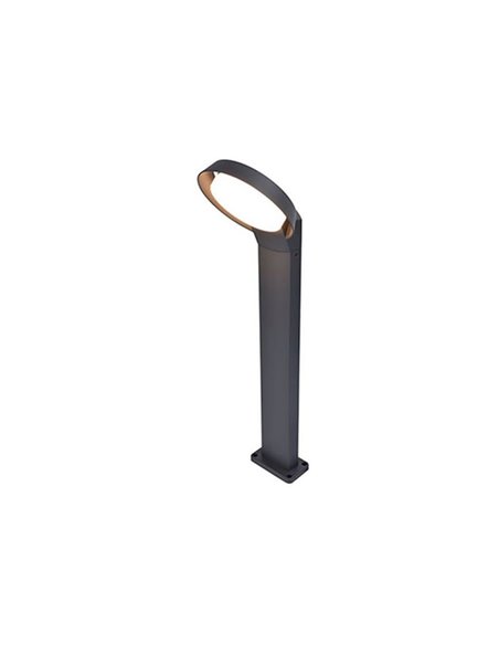 Baliza LED de exterior redondo POLO 15W 3000K en antracita 1540Lm 15W 3000K