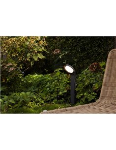 Baliza LED de exterior redondo POLO 15W 3000K en antracita 1540Lm 15W 3000K 2