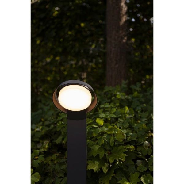 Baliza LED de exterior redondo POLO 15W 3000K en antracita 1540Lm 15W 3000K
