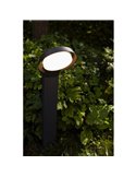Baliza LED de exterior redondo POLO 15W 3000K en antracita 1540Lm 15W 3000K