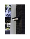 Aplique de pared exterior LED GHOST ovalado antracita 4000K 700Lm 7,5W