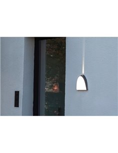Aplique para pared exterior con luz vertical y de frente APOLO 3000K 9,6W 1350Lm 2