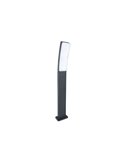 Baliza de exterior LED curvo KIRA antracita 4000K súper potente 1950Lm 17,3W